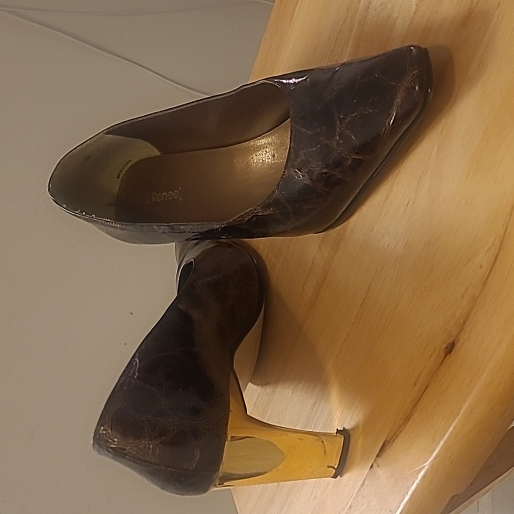 Size 12, Brown, J Renee shoes